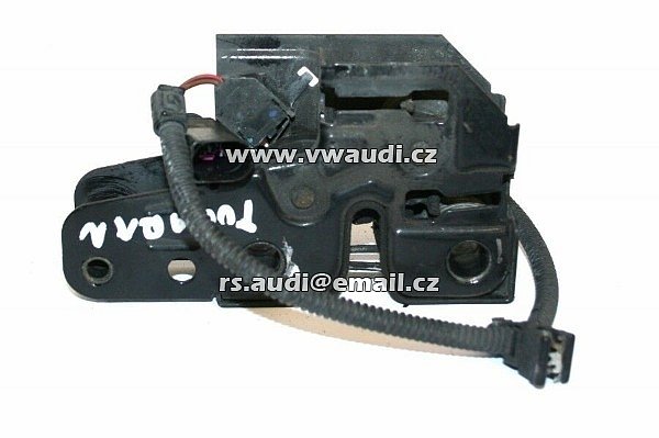 1T0 823 509 D Mechanismus zámku kapoty VW Touran OEM 1TO 823 509 D