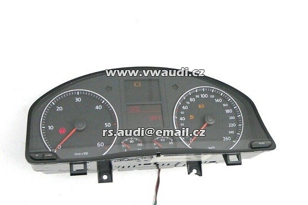rychloměr VW Golf 5 V + Variant Jetta 3 1K0.920.854.R sdružený přístrojový panel