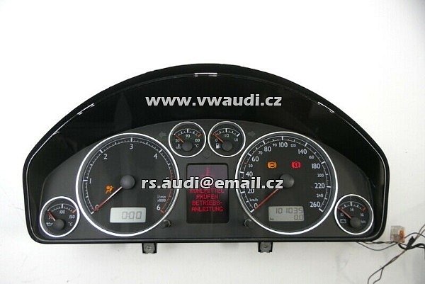 7M3 920 840 T   Tachometr  VW SHARAN (7M8, 7M9, 7M6) 1.9 TDI Sharan 7M 2,0 TDI  BRT  7M3920840T   VDO 110.080 / 032/022 7M3920840TX