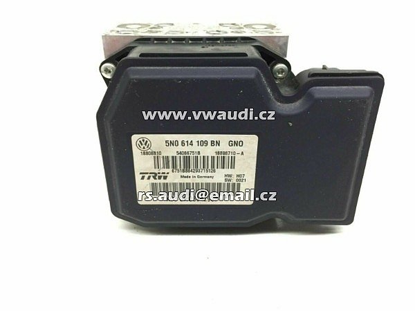 5N0 614 109 BN VW Tiguan 2014 ABS čerpadlo a řídicí modul 5NO 614 109 BN