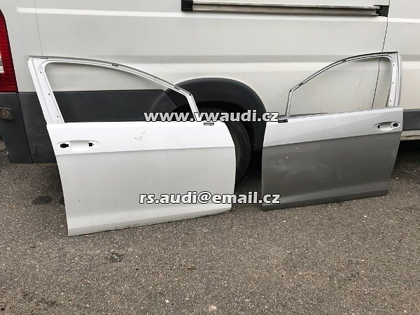 5G4 831  Dveře VW Golf  7 VII přední pravé spolujezdec 5/4 dveř