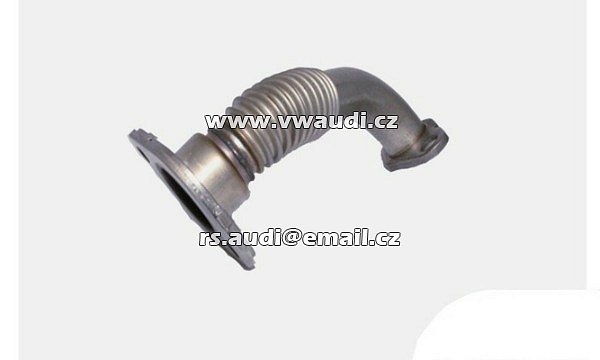 03C 131 521S Propojovací potrubí recirkulace výfukových plynů Audi Skoda VW 1.6 FSI / BLP / BLF / O3C131521S