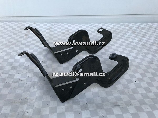 4F0 145 814 G 2005-2011 Audi A6 4F 2006 3,0 TDI 2,7  nosník plech přední podběh levá strana držák 