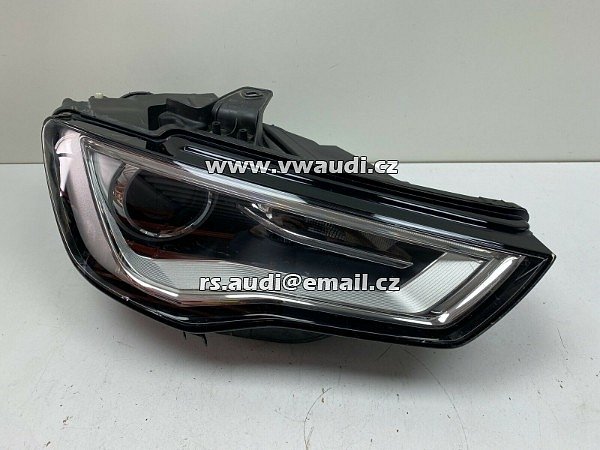  Audi A3 8V xenonové přední světlo pravé 8VO941006 .  8VO 941 006 AE