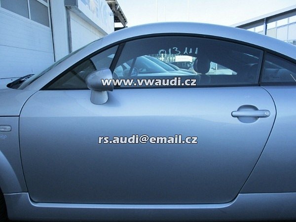 Levé dveře Audi TT 8N Coupe LICHTSILBER LY7W stříbrná