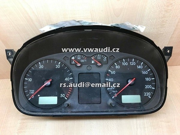 tacho VW T4 Transporter 2,5 TDI budíky palubka deska