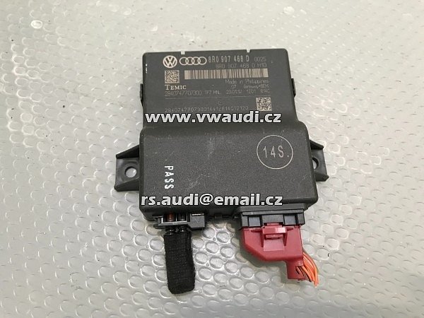 8R0 907 468 D 8RO 907 468 D .  AUDI Q5 DATOVÉ ROZHRANÍ GATEWAY ŘÍDICÍ MODUL JEDNOTKA OEM 2013-2017