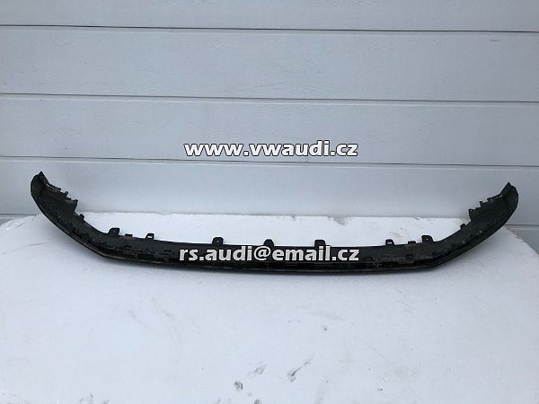  spoiler Audi 80A-807-061-C-GRU Audi 2018 2019 Q5 SQ5  ​​černý  lak  spoiler přeního nárazníku  s line 