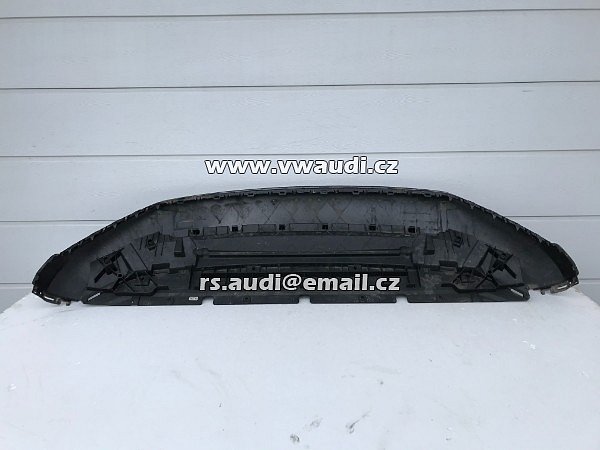  spoiler Audi 80A-807-061-C-GRU Audi 2018 2019 Q5 SQ5  ​​černý  lak  spoiler přeního nárazníku  s line 