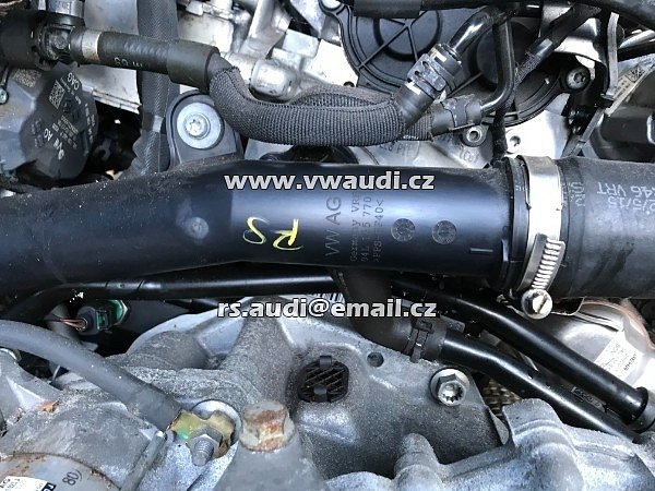 04L 145 770 H O4L 145 770 H trubka roura vedení vzduchu stlačeného turbo intercooler hadice tlaková  VW 1,6 TDI  Audi GOLF 7 VII 