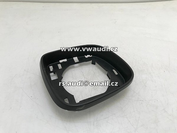 7E1 858 554 G 7E1 858 554 G rámeček plat zrcátko pravé  Originální VW T5 Transporter Caddy 2K krycí kroužek rámu zrcátko pravé černé