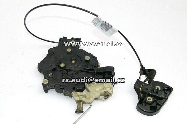 2K0 843 654 N  Zámek dveří VW Caddy III 2K pravé zadní 2KO843654N 
