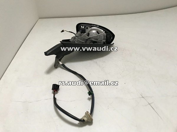 5G1 857 501EA  vnější zrcátko levé Golf VII 7 bez krytu a skla   