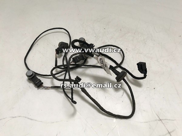 4G5 971 085 Audi A6 C7 2012 zadní parkovací kabelový svazek pro  4x PDC senzory 4G5971085 rok  2011 