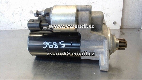 02E 911 024 B startér spouštěč motoru Startér Audi A3 8V TT 8S VW Golf 7 Startér Bosch O2E911024B / O2E 911 024 B