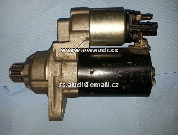 Original VW SKODA SEAT AUDI 12V  Starter BOSCH O2M911023G