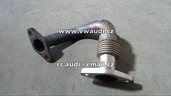 03G 131 521 R   trubka EGR s těsněními VW Seat Škoda Škoda O3G131521R 