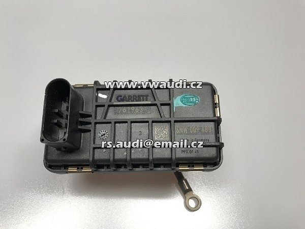  6NW 009 483  AUDI A6 4F 2,7 +  3,0 TDI Regulátor Turba - 6NW 009 483 HELLA  ORIGINAL GARRETT ACTUATOR 