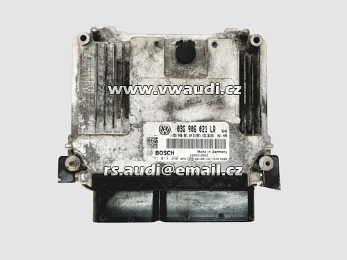 03G 906 021 LR  Řídicí motor ECU VW  O3G906021LR  Passat B6 TDI  - DIESEL EDC16U34 