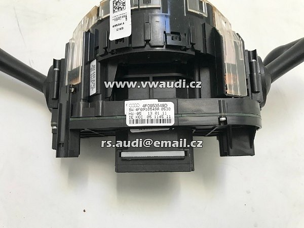 4F0 953 549 D Audi A6 4F 2.7 3.0 TDI Modul elektronický pro přepínače pod volantem 4FO 953 549 D