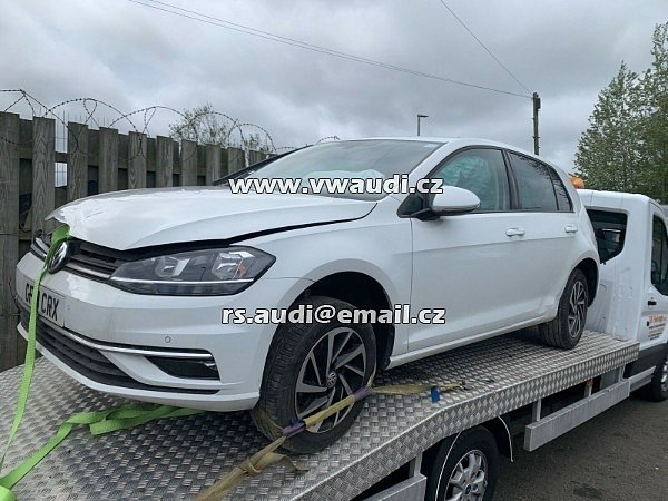 5G1 857 507 DA vnější zpětné zrcátko VW Golf  VII 7 elektricky nastavitelné, elektricky sklopné, vyhřívané zrcátkem, asférické širokoúhlé