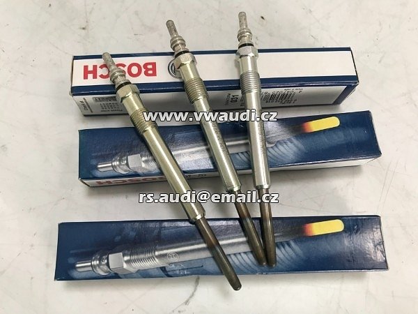 0 250 212 018  BOSCH ŽHAVICÍ SVÍČKA DURATERM GLP031 PRO AUDI A4 8D B5 8E B6 B7 8H 2,5 97-06