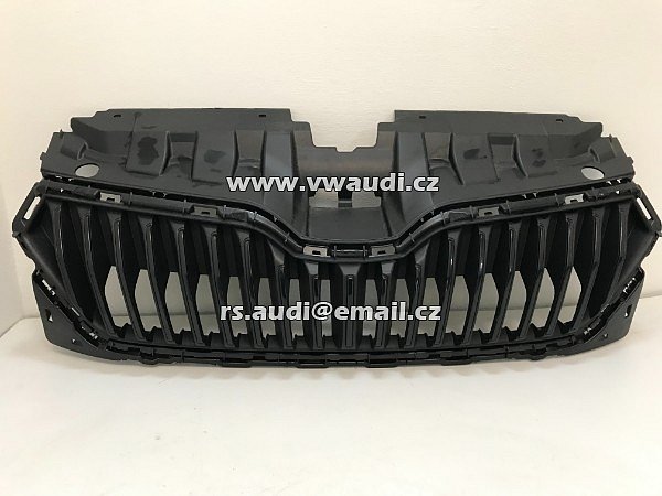 6V0 853 653 C ŠKODA Fabia III facelift 2020  6VO853653C   mřížka nárazníku přední maska grill .