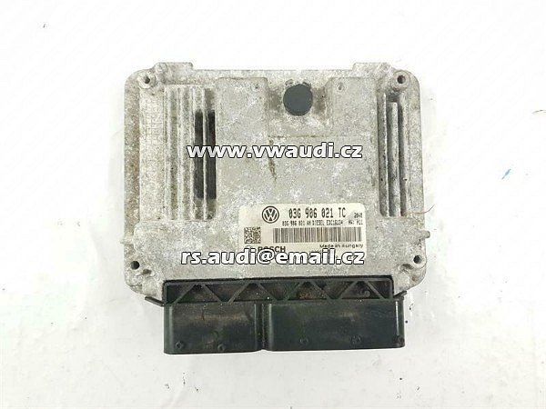 řídicí jednotka motoru Škoda Octavia ECU 03G906021TC 03G906021AN 0281014712