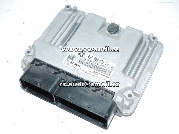 03G 906 021 RN Řídící jednotka motoru ECU VW TOURAN GOLF V O3G906021RN 0281014128 EDC16U34