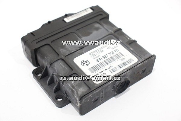 09D 927 750 HT Řídicí modul automatické převodovky Audi Q7 ECU 09D927750HT