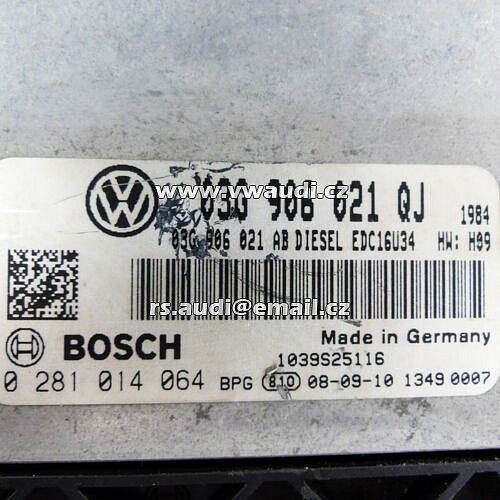 03G 906 021 QJ BOSCH 0 281 014 064