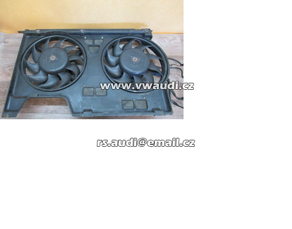 893 121 207 elektrický ventilátor 893121207 AUDI 80 (8C, B4) 1.9 TDI sahara 