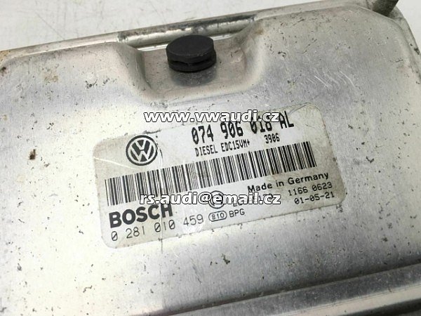 074 906 018 AL   Řídící jednotka motoru ECU VW T4 Multivan 2,5 TDI ACV 