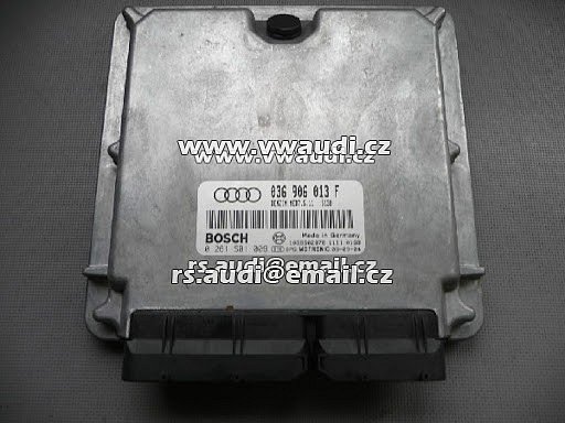 036 906 013 F Řídící jednotka motoru ECU AUDI A2 1.6 FSI  BOSCH 0 261 S01 009 