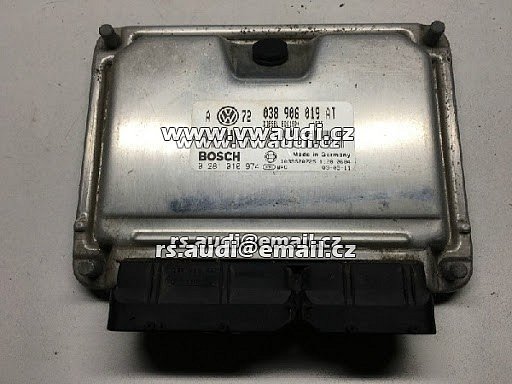 038 998 019 A  Řídicí jednotka motoru ECU VW TDI  BOSCH  0281011614 0281011614