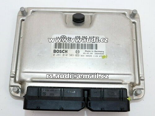 038 906 019 AJ Řídicí jednotka motoru VW Seat Škoda  BOSCH 0281010303 Passat 3BG 99