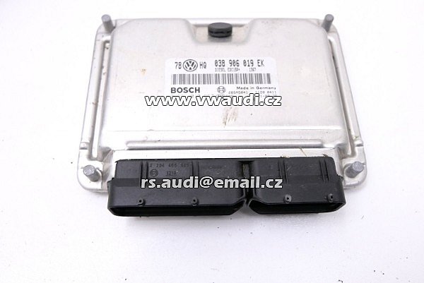 038 906 019 EK .BOSCH 0281010667  Řídící jednotka motoru ECU VW Passat