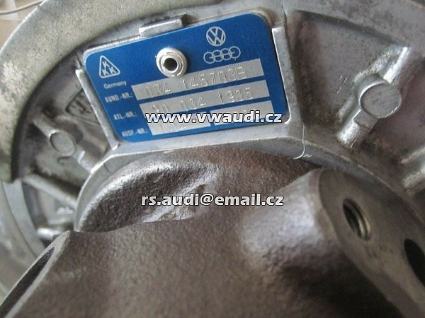 034 145 703 B Turbodmychadlo K24 pro Audi S2 230 PS
