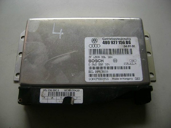 ECU A6 4B0 C5 2,5 TDI  Řídící jednotka automatické převodovky  4B0 927 156BG  BOSCH - 0 260 002 724