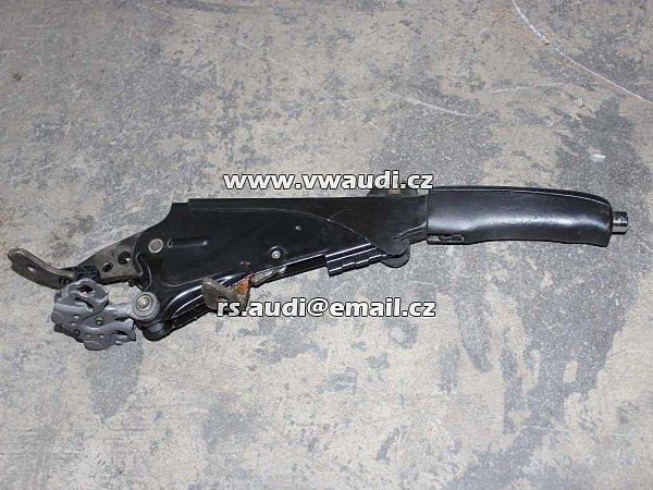 4B0 711 303  páka ruční brzdy ruční brzdy Audi A6 4B, 4B0711303  mechanizmus ozubení 