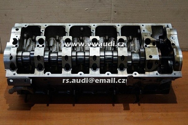 07Z 103 064 AJ Hlava válce VW Touareg V10 5.0 TDI AYH 07Z103064AJ 07Z103904CX hlava válce