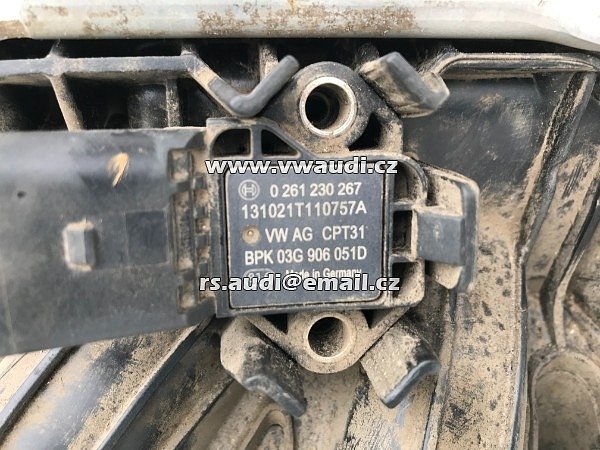 Snímač plnicího tlaku VW Golf IV Polo 6R 1.2 TSI CBZ CBZA CBZB 03G906051D