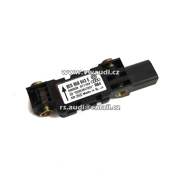 8E0 959 643 E čidlo nárazu boční Airbag SRS Crahsensor