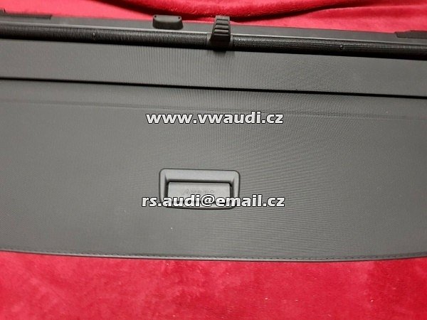 Originální kryt zavazadlového prostoru  Audi A6 C7 4G Avant 2012-2017 BLACK SLINE (Vhodné pro: A6 Avant)