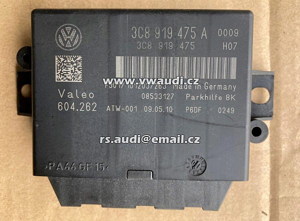 Řídicí jednotka PDC VW Passat B6 B7 CC
