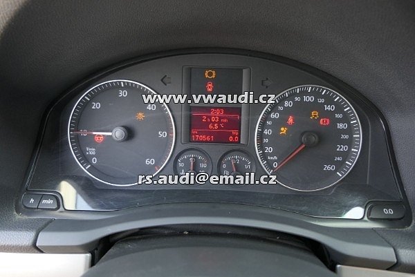 VW Golf 5 1K 5M PluS Tacho tachometr  TDI Diesel