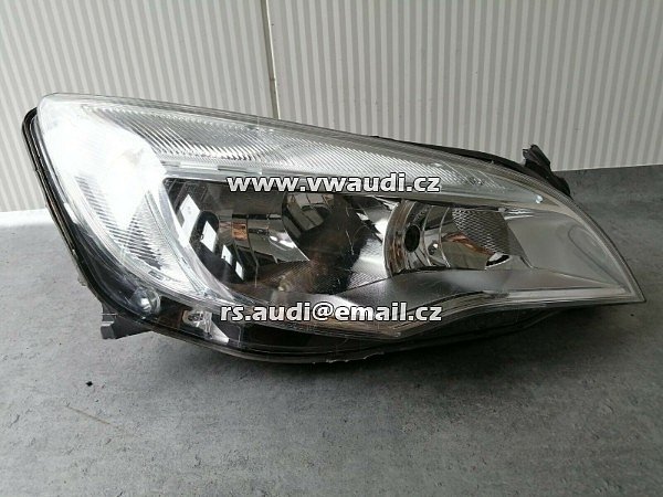 1EG 010 011-02 Originální světlomet Opel Astra J 2012  pravý 