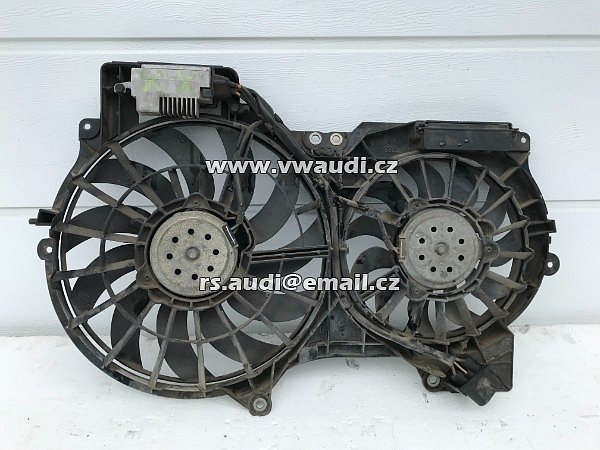 4F0 121 003 A    Ventilátor na chladič pro Audi A6 4F C6 04-08 4,2 246KW 4F0 959 501 C   Řídicí modul řídicí jednotky ventilátoru    4F0 959 501 C  / 4F0 910 501 002