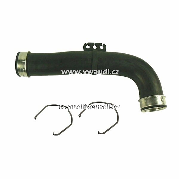 1K0 145 838 N Tlaková hadice hadice plnicího vzduchu trubka roura vedení stlačeného vzduchu LLK intercooler chladič turba  1,9 TDI VW Golf 5 Passat 3C Caddy Touran