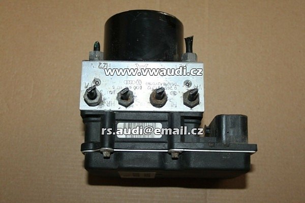 6Q0 614 117 S Hydraulický blok řídicí jednotky ABS  6Q0614117S 6Q0907379AF 0265800511